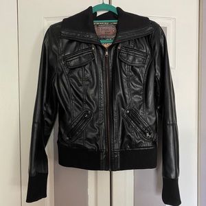 Leather jacket